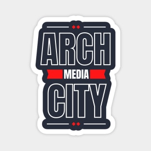 Arch City Media Modern Geo Magnet