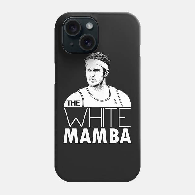 The White Mamba - Brian Scalabrine Phone Case by tripart