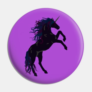 Gothic Unicorn Pin