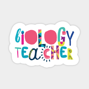 Cute Biology Teacher Gift Idea Back to School Magnet