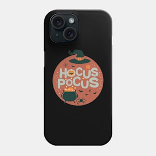 Vintage Halloween Hocus Pocus Design Phone Case