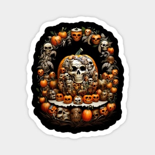 pumpkins carvings Magnet