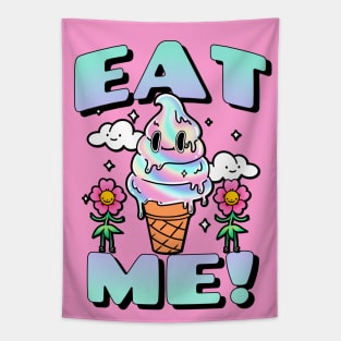 Eat Me - Psychedelic Ice-Cream Tapestry