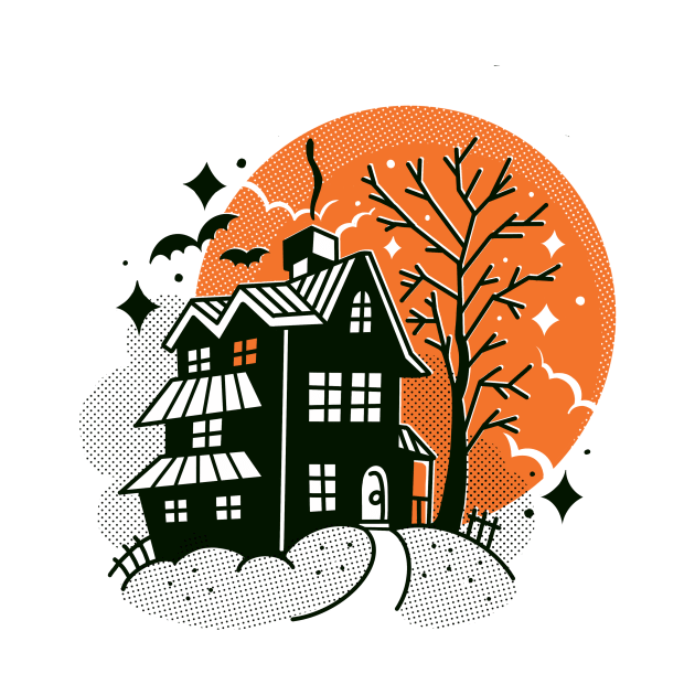 Halloween house by Paolavk