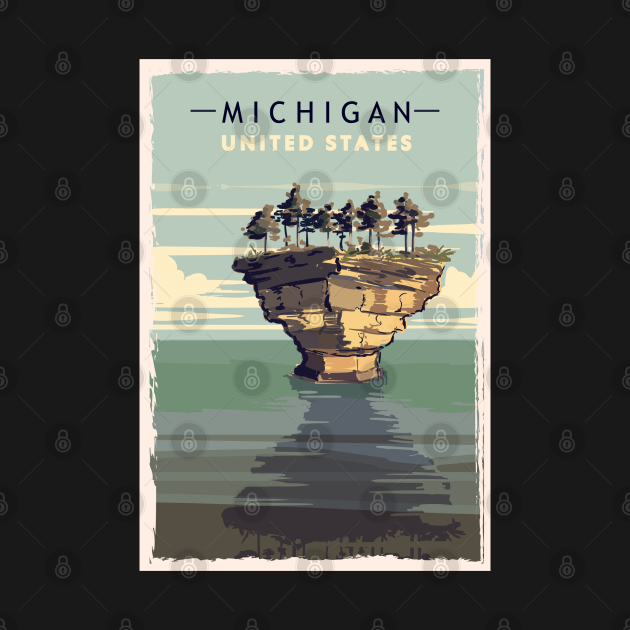 Disover michigan - Michigan - T-Shirt