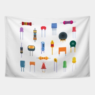 Electronics components Tapestry