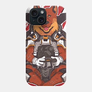 German Shepherd Gamer Dog Phone Case