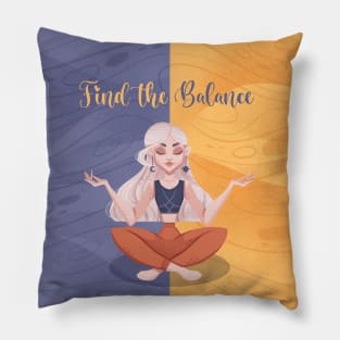 Find The Balance Pillow