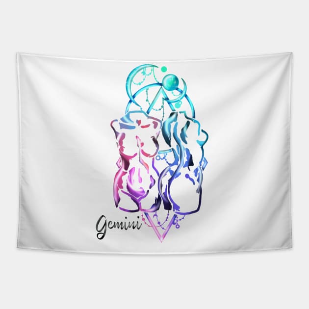 Gemini Tapestry by whittlealittle