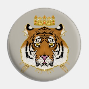 crowned tiger Pin