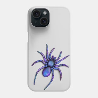 Purple Opal Tarantula Phone Case
