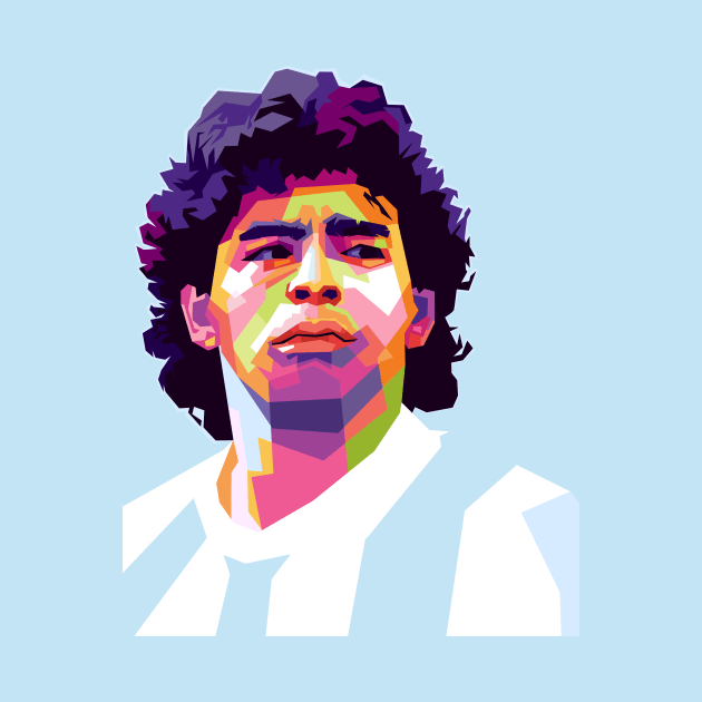 Maradona by Danwpap2