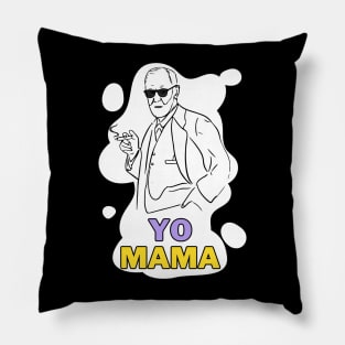 yo mama Pillow