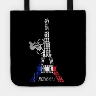 cycling paris roubaix Tote