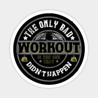 Logo don't skip workout Magnet