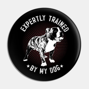 American Bulldog funny gift Shirt Pin