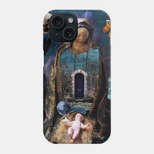 Jesus Christ Mother Mary Bible Statue Holy Spirit Phone Case