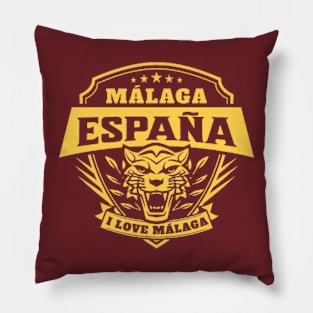 Malaga Spain Pillow