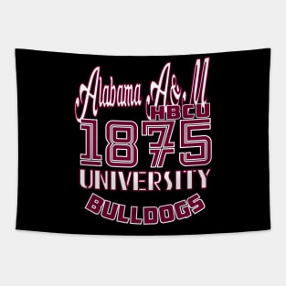 Alabama 1875 A&M University Vintage Style Tapestry