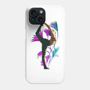 yoga is life Phone Case