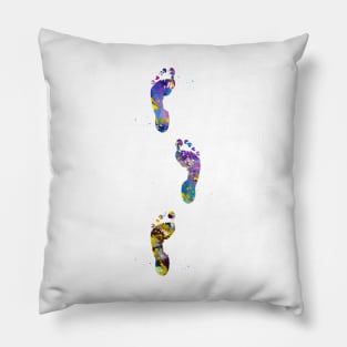 Footprint Pillow