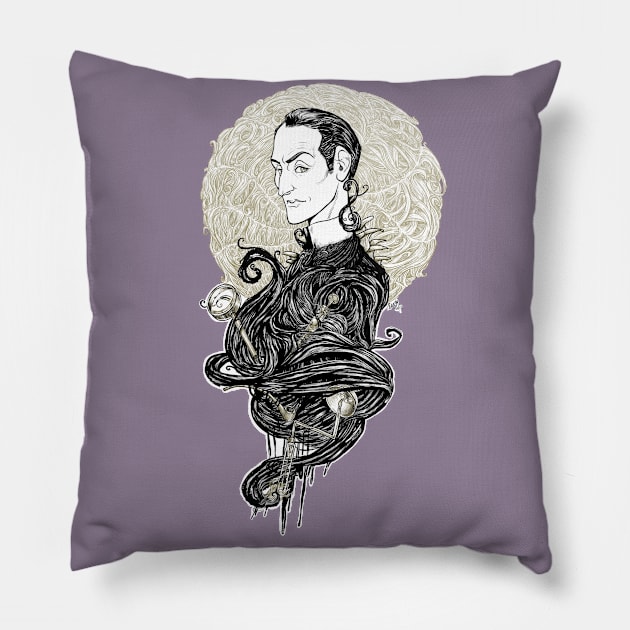 Sherlock Holmes - The World's first Consulting Detective Pillow by SaraLutra