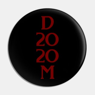 2020 DOOM! Pin