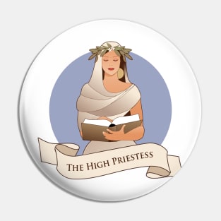 Tarot Arcana: The High Priestess Pin