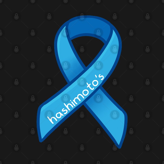 Hashimoto's Thyroiditis Awareness Ribbon by leashonlife