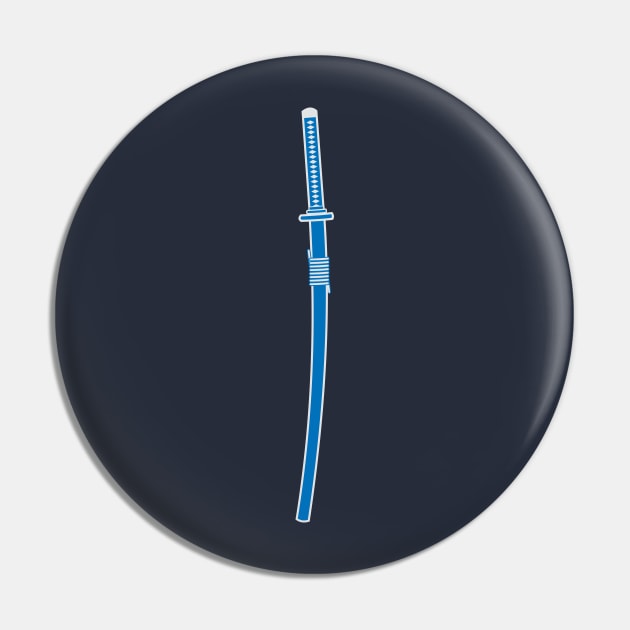 katana (blue) Pin by PabloDeChenez