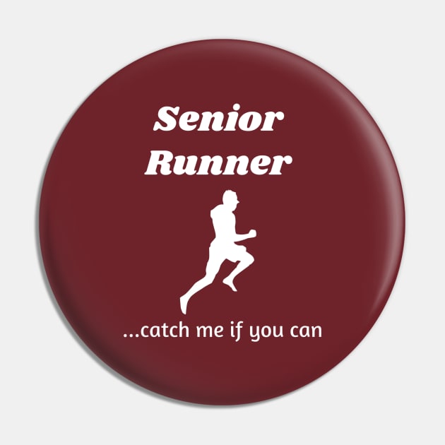 Senior runner...catch me if you can Pin by Comic Dzyns