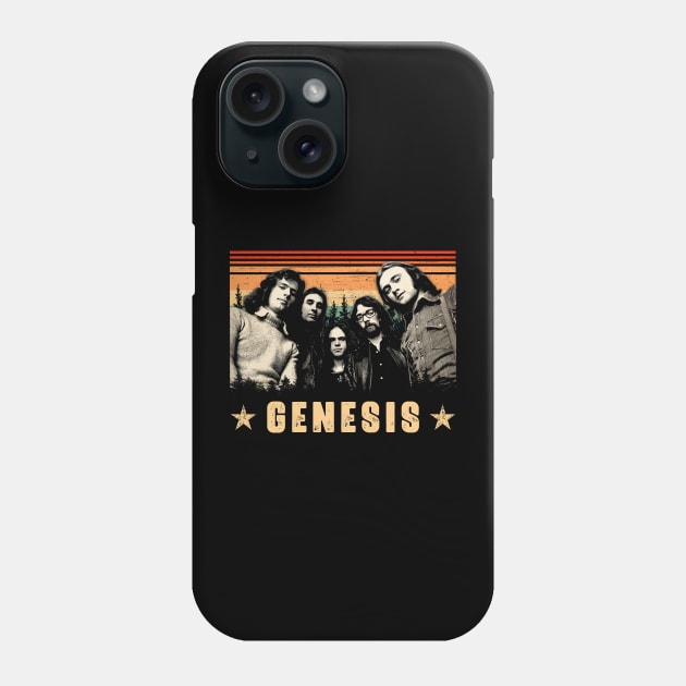 Tony Banks' Keyboard Symphony - Celebrate Genesis' Maestro on a Tee Phone Case by Silly Picture