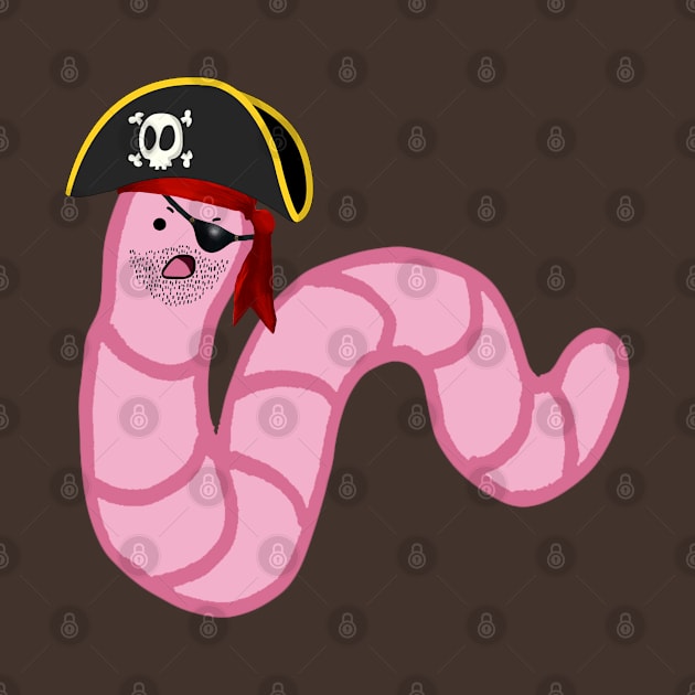 worm (pirate) by mystudiocreate