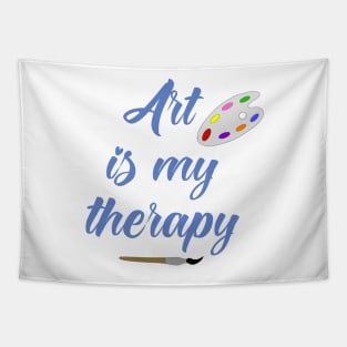 art is my therapy Tapestry