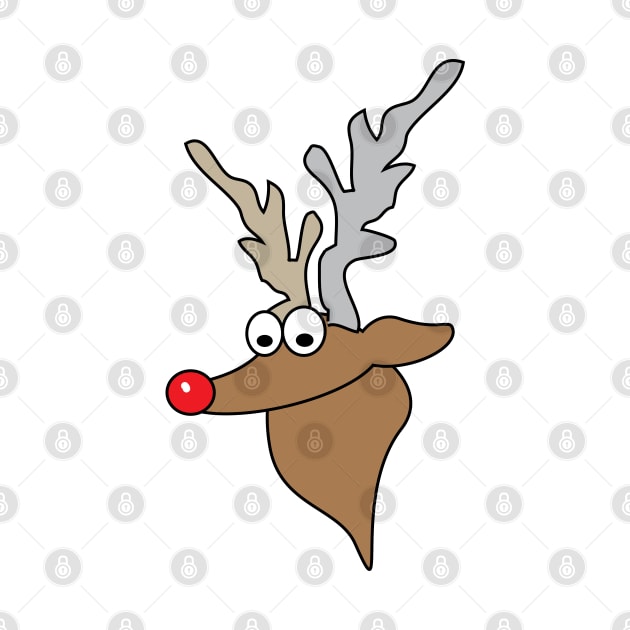 Christmas rein deer Rudolph by 4wardlabel