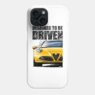 Designed to be Diven Alfa 4C Phone Case