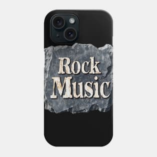 Eternal Rock: Carved in Stone Phone Case