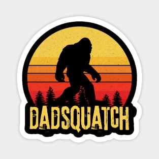 Dadsquatch Bigfoot Dad Gift Magnet