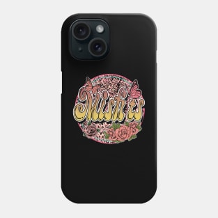 Graphic Proud Misfits Name Flower Birthday 70s 80s 90s Vintage Styles Phone Case