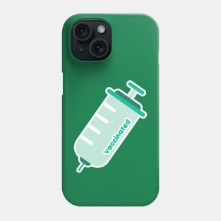 Green Kawaii Vaccine Phone Case