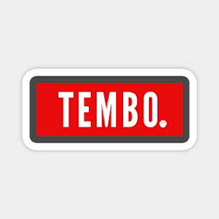 Red TEMBO logo Magnet