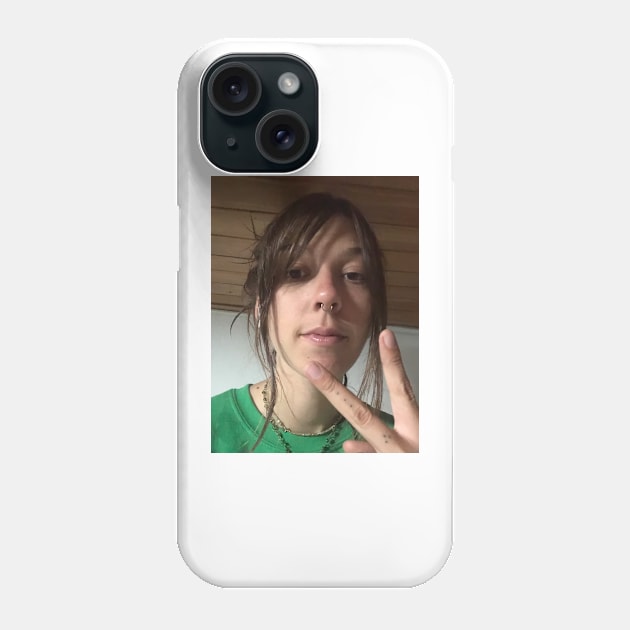 Peace sign Steph Phone Case by Peach Melt