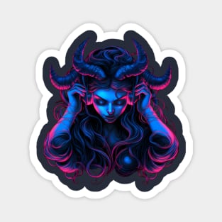 Succubus Demon DJ Darkwave Dreampop Magnet