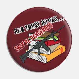 Ban the Books Pin