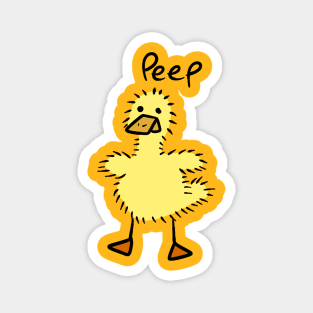Peep Fuzzy Duckling Magnet