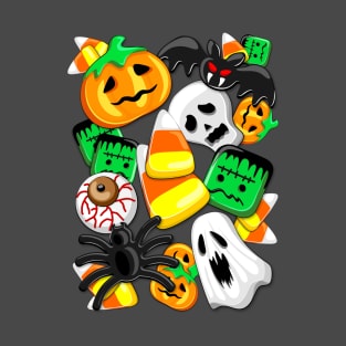 Halloween Spooky Candies Party T-Shirt