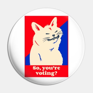 You Voting Pin