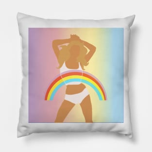 Mariah Carey Rainbow album cover (LGBT Pride, also!) Pillow