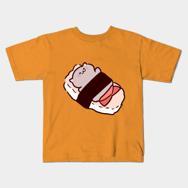 sushi cat - Cat - Kids T-Shirt | TeePublic