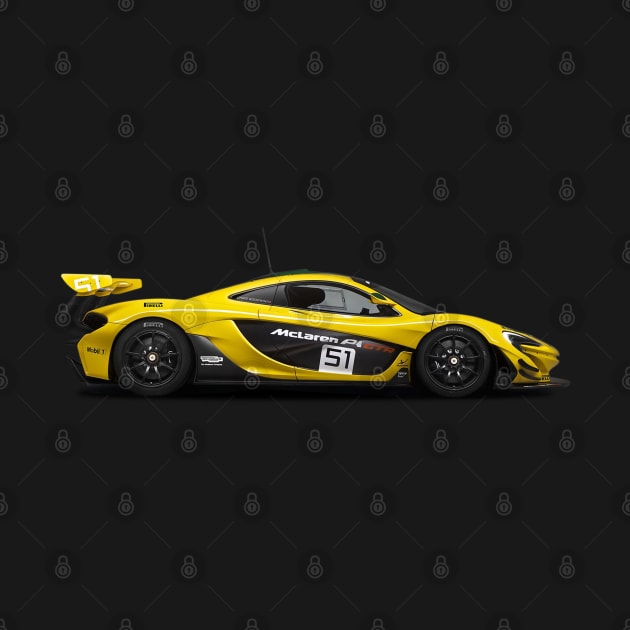 Mclaren P1 GTR 2015 by jayaadiprastya